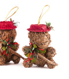 Estuche con 2 Piezas de Ositos de Ocote Chicos Redwood