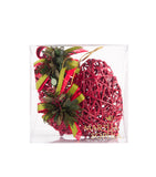 Estuche con 2 Piezas de Corazones de Curly Redwood