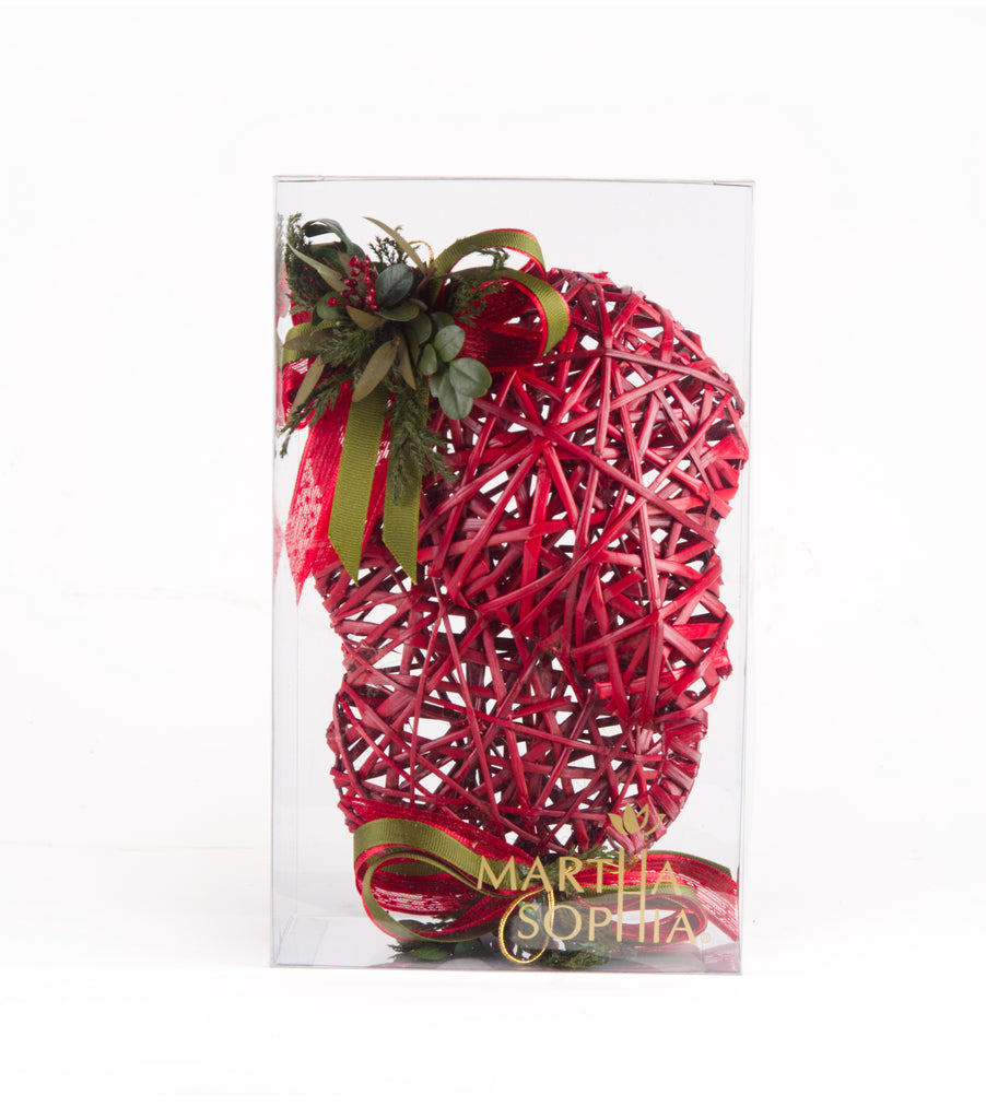 Estuche con 2 Piezas de Peras de Curly Redwood