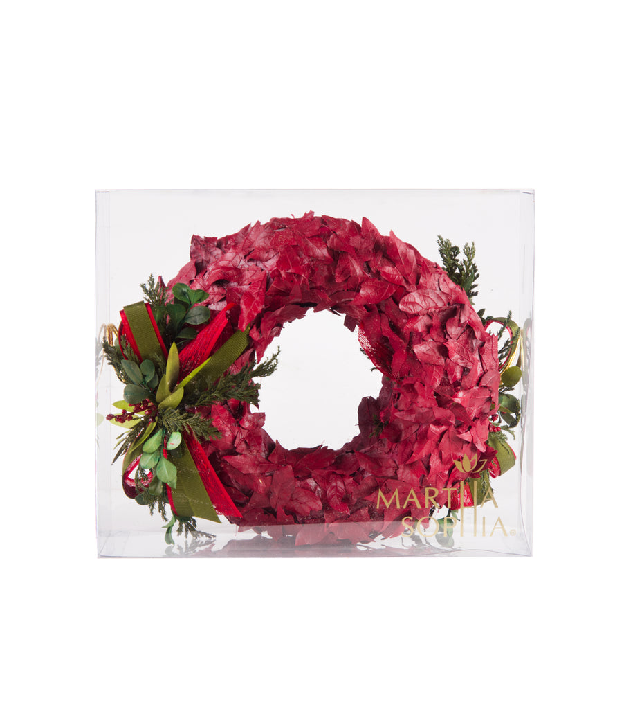 Estuche con 2 Piezas de Coronas de Encino Laurel Redwood