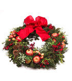 Corona Navideña #3 Redwood