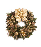 Corona Navideña #2 Golden Forest