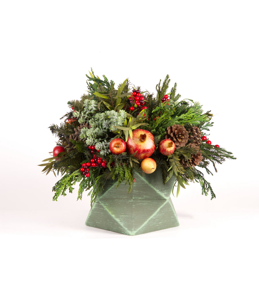 Cache Pot Alajero Grande Redwood