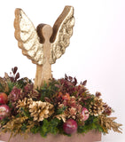 Centro de Mesa con Ángel Alas Abiertas Martha Sophia