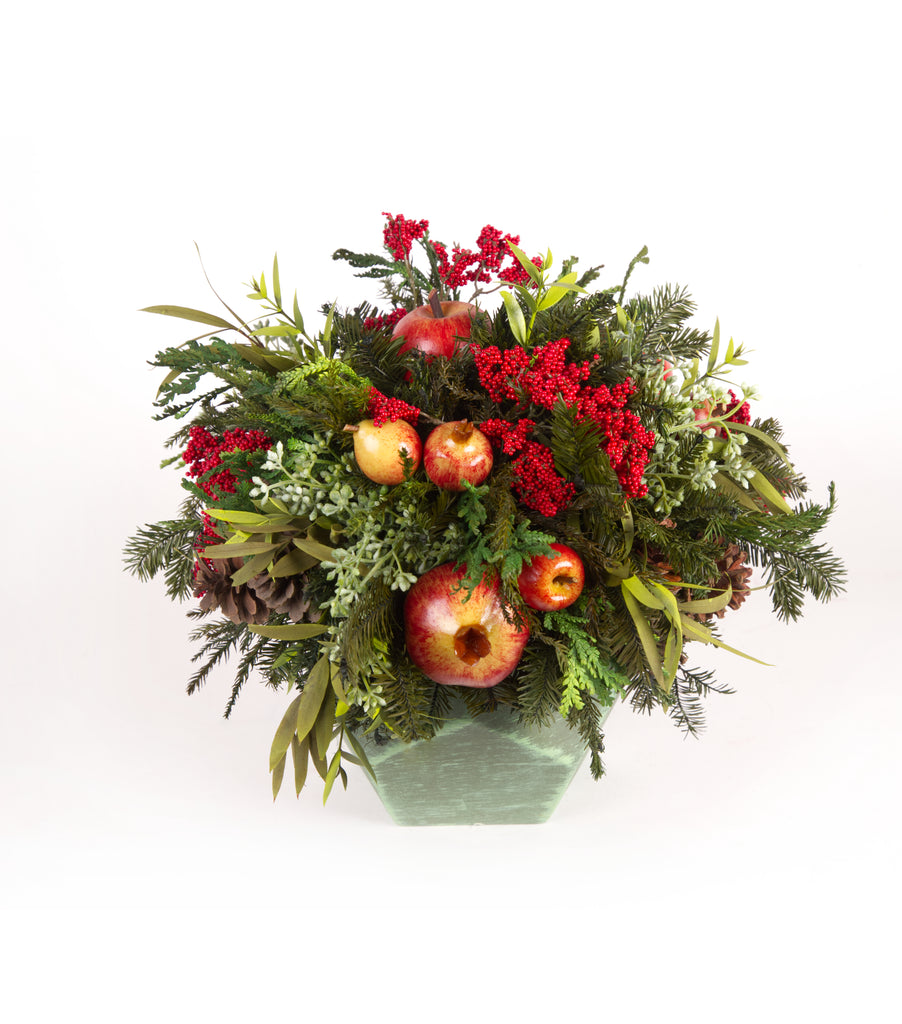 Cache Pot Grande Pentagono Redwood