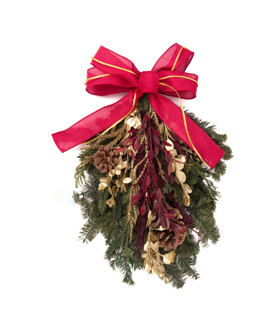 Corsage de Coniferas para Árbol Martha Sophia