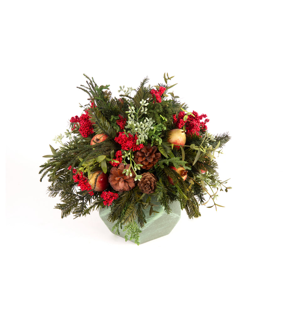 Cache Pot Chico Pentagono Redwood