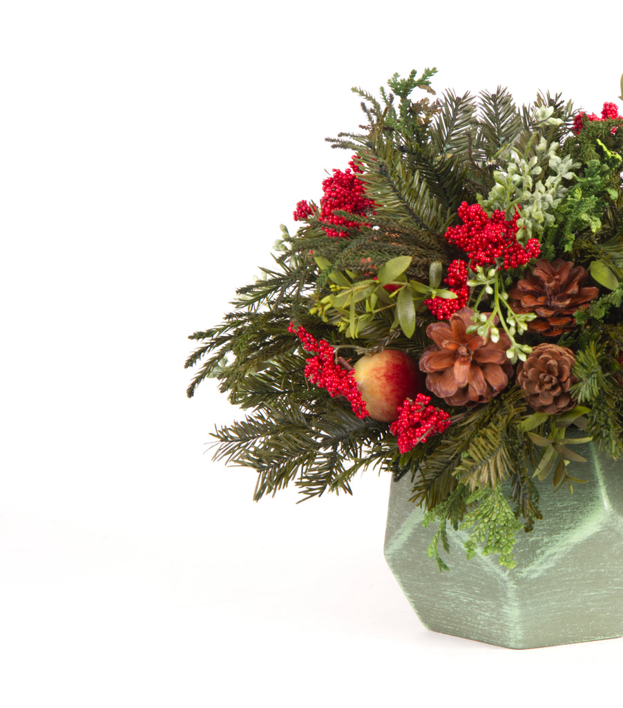 Cache Pot Chico Pentagono Redwood