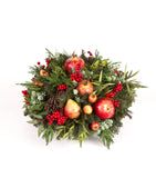 Centro de Mesa Redondo Redwood