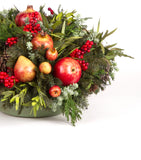 Centro de Mesa Redondo Redwood