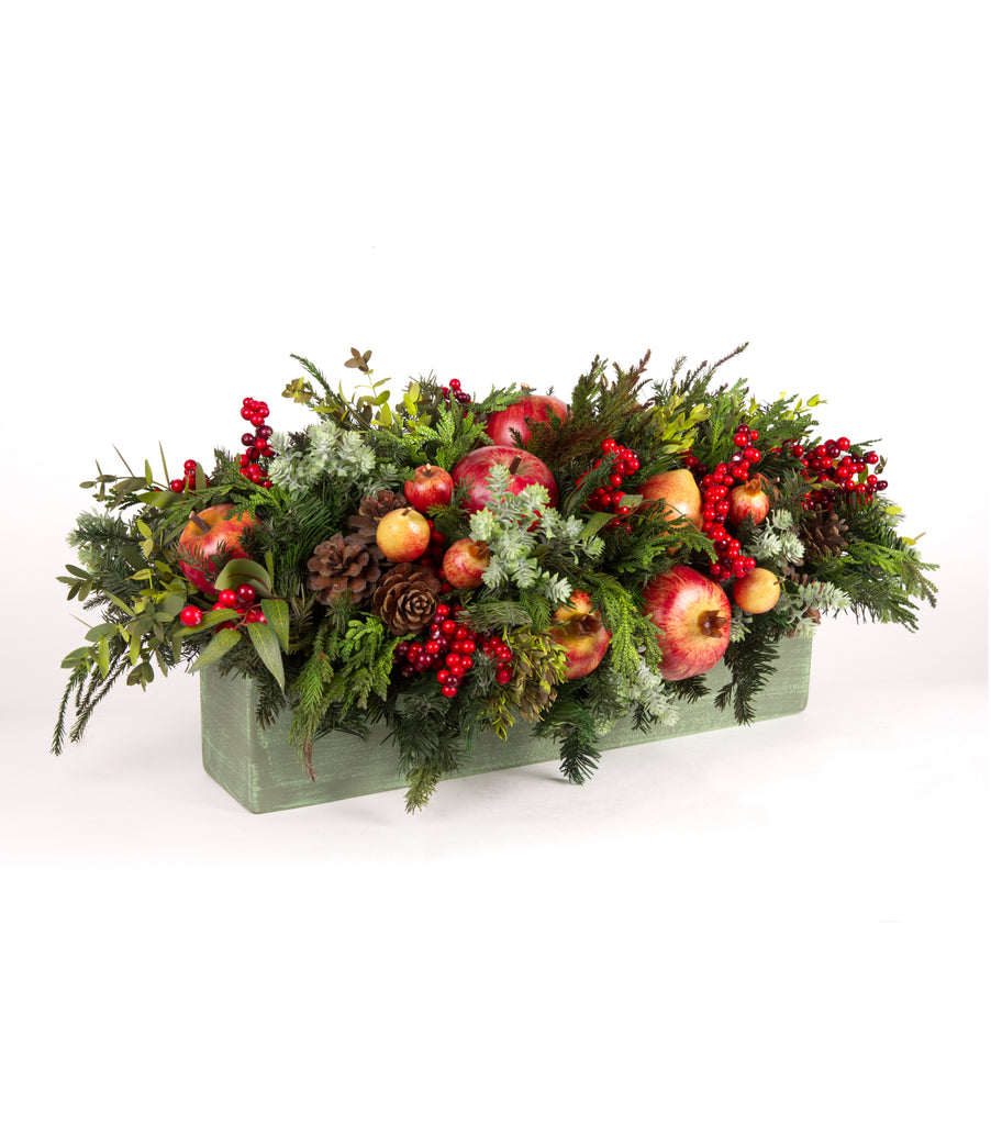 Centro de Mesa Rectangular Redwood