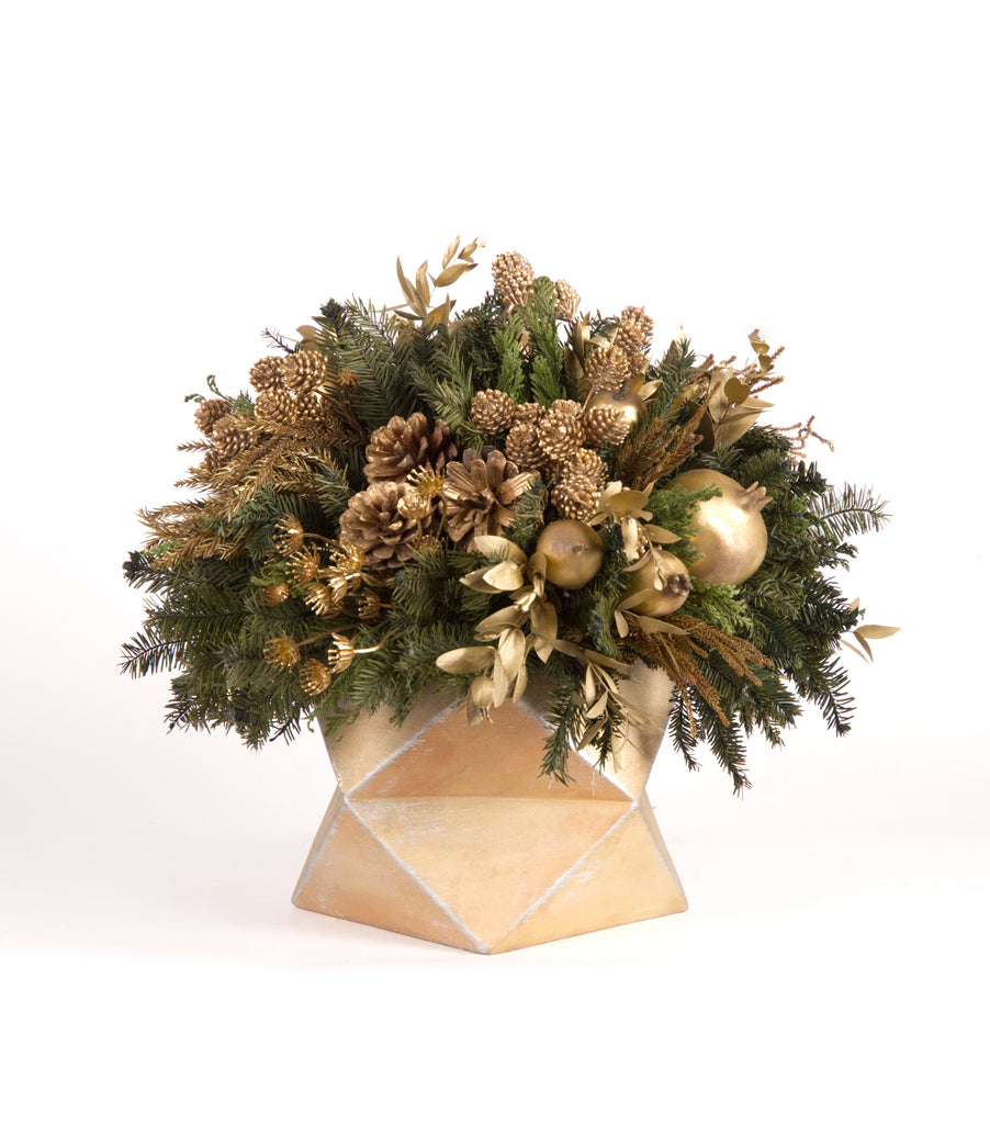 Cache Pot Grande Alhajero Golden Forest