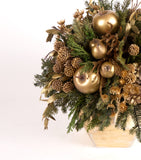 Cache Pot Grande Pentágono Golden Forest