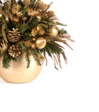 Cache Pot Chico Esfera Golden Forest