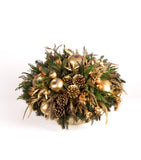 Centro de Mesa Redondo Golden Forest