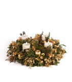 Corona de Adviento Golden Forest