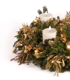 Corona de Adviento Golden Forest