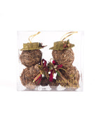 Estuche con 2 Piezas de Ositos de Ocote Chicos Martha Sophia