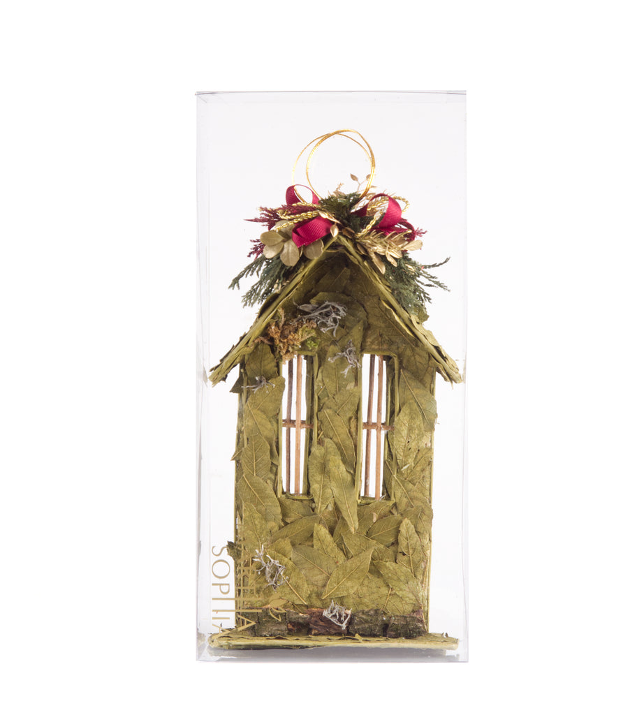 Estuche con 2 Piezas de Casitas Planas de Hoja de Encino Martha Sophia