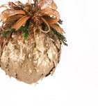 Estuche con 2 Piezas de Esferas de Encino Laurel Golden Forest