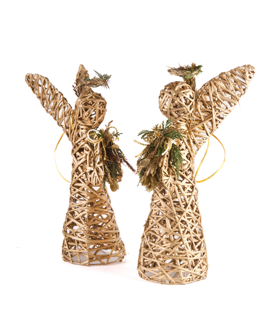 Estuche con 2 Pzas de Ángeles de Curly Golden Forest