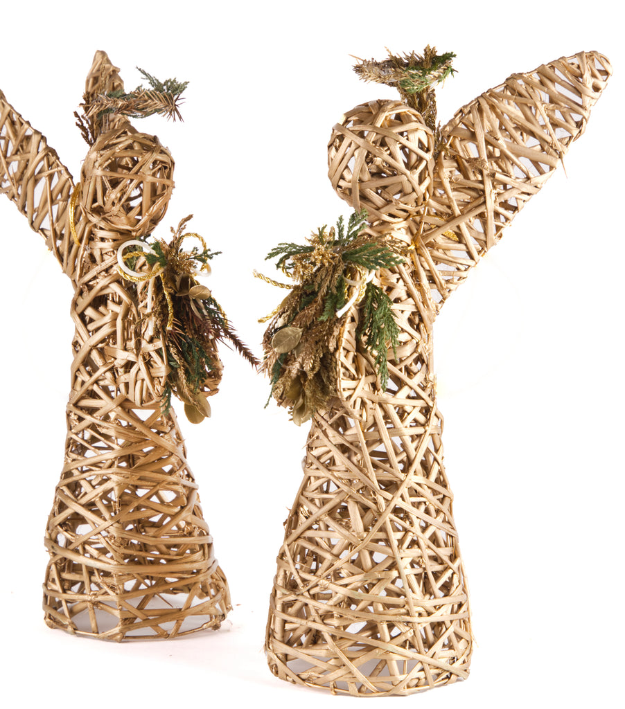 Estuche con 2 Pzas de Ángeles de Curly Golden Forest