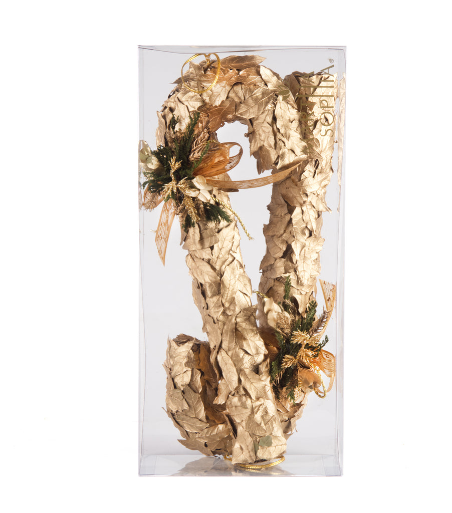 Estuche con 2pzas  Bastones de Hoja de Encino Golden Forest