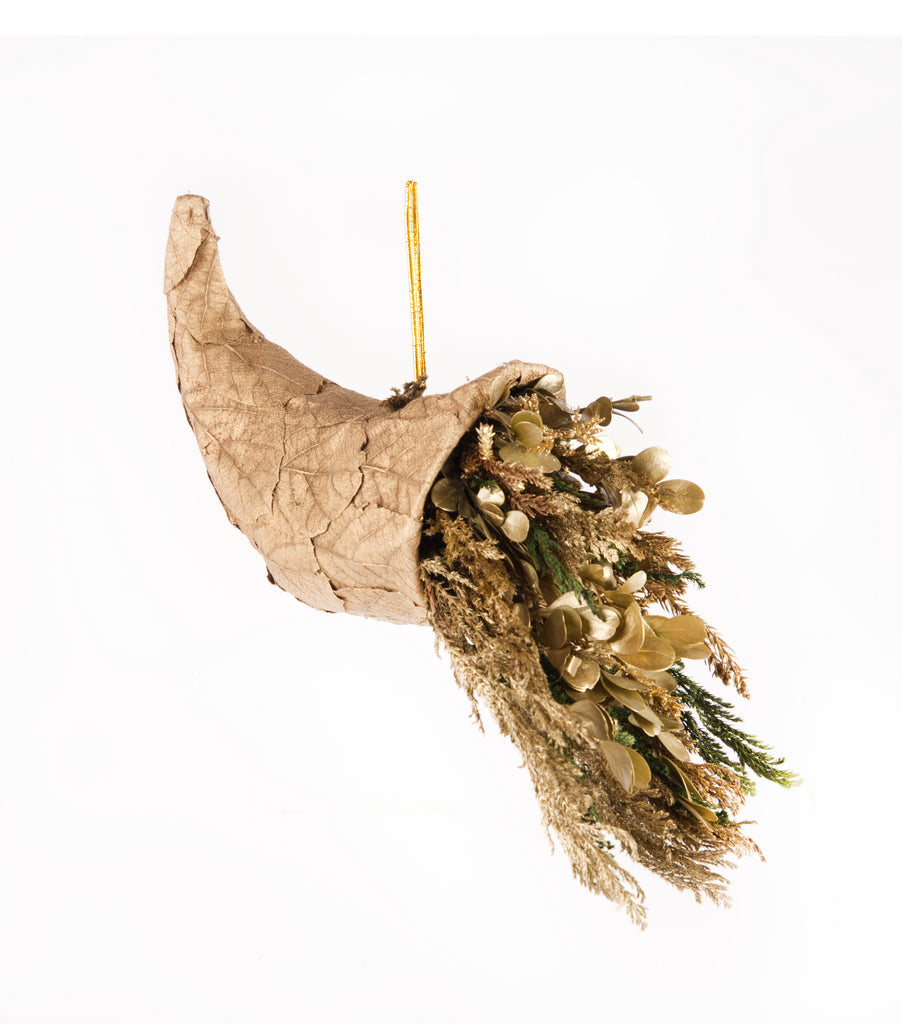 Estuche con 2 Piezas de Cuernos de la Abundancia Golden Forest