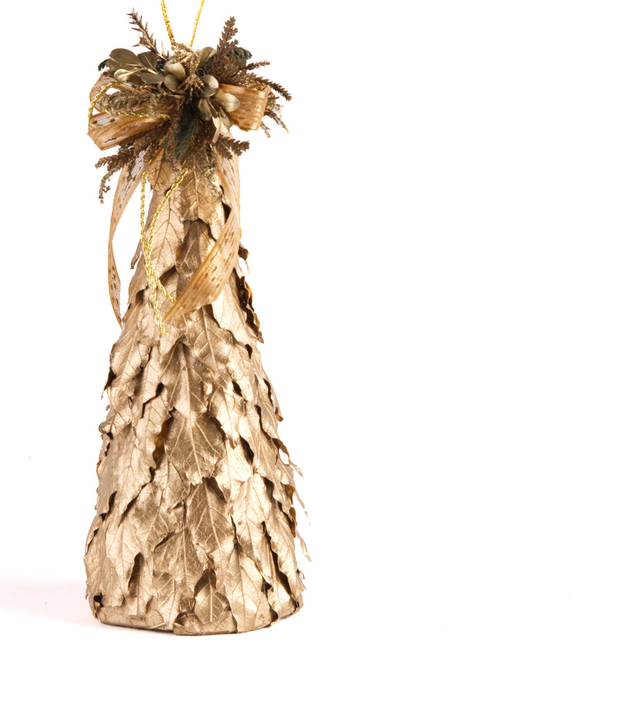 Estuche con 2 pzasPinos Chicos de Hoja de Laurel Golden Forest