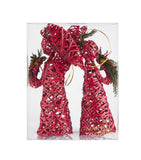 Estuche con 2 Piezas de Ángeles de Curly Redwood