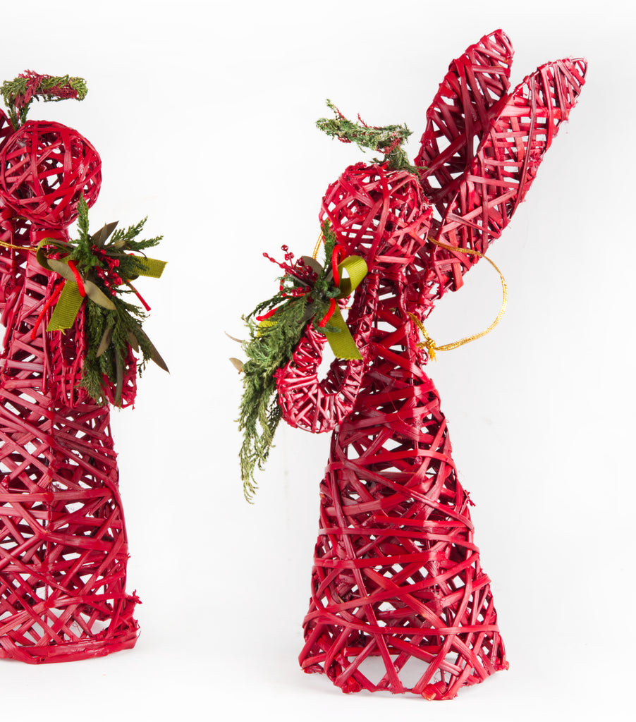 Estuche con 2 Piezas de Ángeles de Curly Redwood