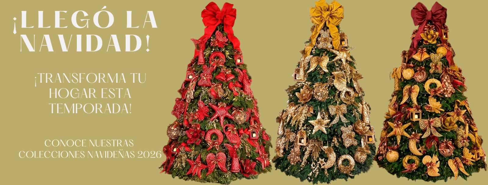 Decoraciones para Árboles Navideños