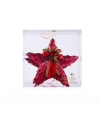 Estuche con 2 Piezas de Estrellas de Hojas de Encino y Laurel Woodland