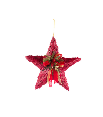 Estuche con 2 Piezas de Estrellas de Hojas de Encino y Laurel Woodland