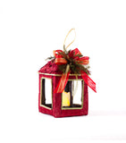 Estuche con 2 Piezas de Faroles Chicos de Encino c/Led Woodland