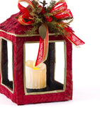 Estuche con 1 Pieza de Farol Grande de Encino c/Led Woodland