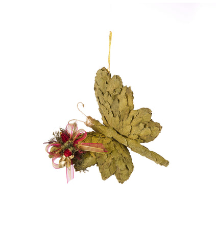 Estuche con 2 piezas de Mariposas de Hoja de Encino Martha Sophia