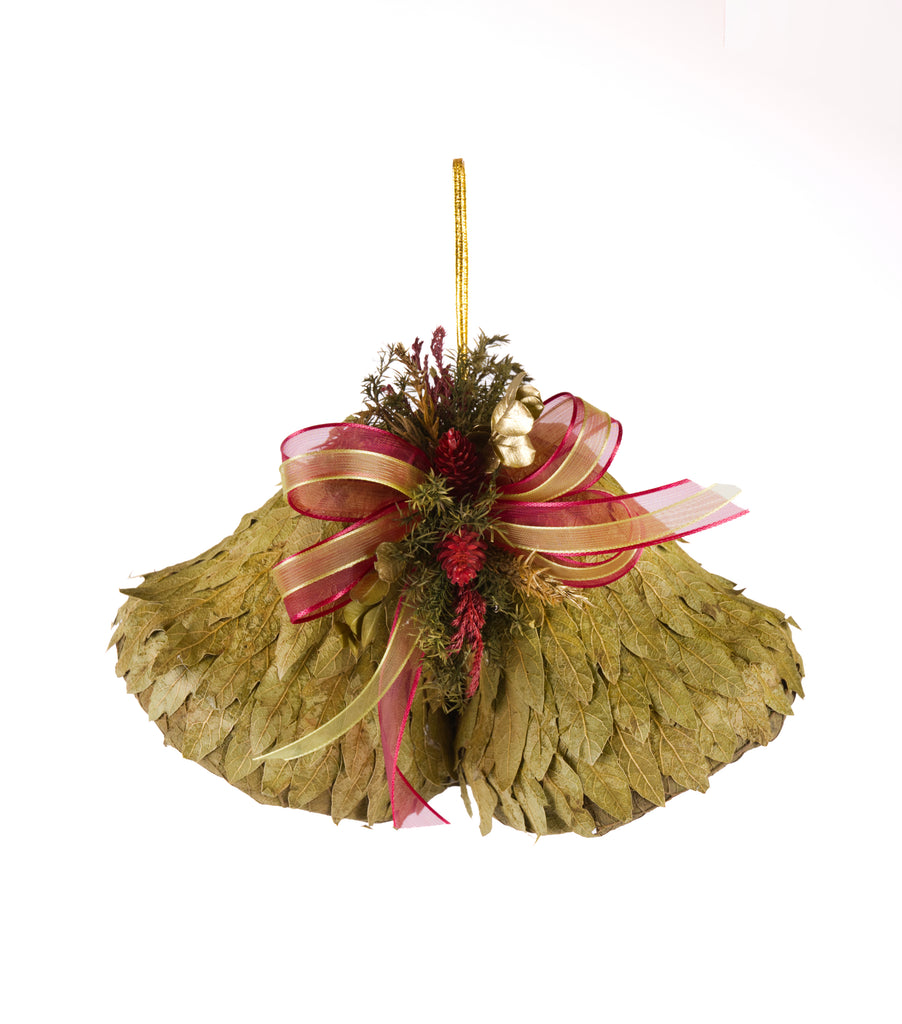 Estuche con 2 Piezas de Campanas de Hoja de Encino Martha Sophia