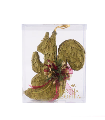 Estuche con 2 Pzas de Ardillas de Encino y Laurel Martha Sophia