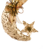 Estuche con 2 Piezas de Luna y Estrella de Hoja de Encino Golden Woods