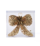 Estuche con 2 Piezas de Moños de Curly Golden Woods