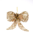 Estuche con 2 Piezas de Moños de Curly Golden Woods