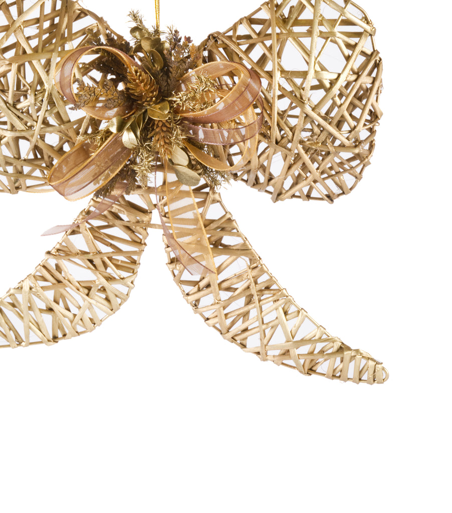 Estuche con 2 Piezas de Moños de Curly Golden Woods