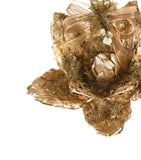 Estuche con 2 Piezas de Flor de Loto Colgante de Hoja de Encino y Laurel Golden Woods