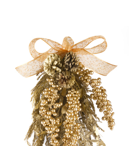Corsage para Árbol c/Berries Golden Woods