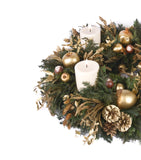 Corona de Adviento Golden Woods