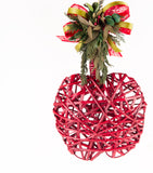 Estuche con 2 Piezas de Manzanas de Curly Red Wood