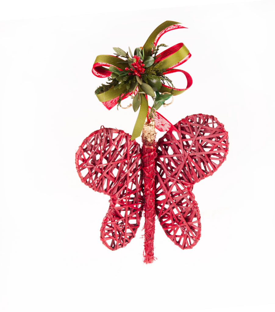 Estuche con 2 Piezas de Mariposas de Curly Redwood