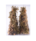 Estuche con 2 Piezas de Pinos Chicos de Corteza Golden Woods
