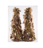 Estuche con 2 Pzas. de Pinos Medianos de Corteza Golden Woods